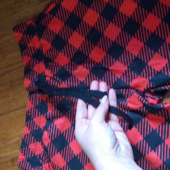 Unisex Buffalo Plaid Joggers - Picture 2 of 4